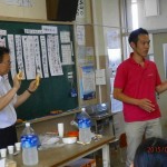 綿内小学校との交流