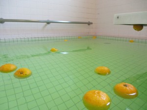 冬至、ゆず湯