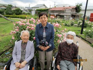 薔薇の花　ドライブツアー　1日目