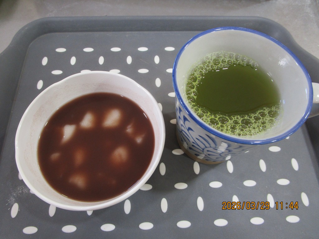 疲れた体にお汁粉を～御影～