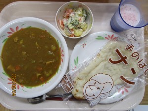 デイサービス　珍し昼食メニュー